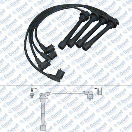 SWAPP 50285 Buji Kablosu  Hyundai Elantra Ii 1.6 1.8 2.0 16v 95>00 G4gr  ####